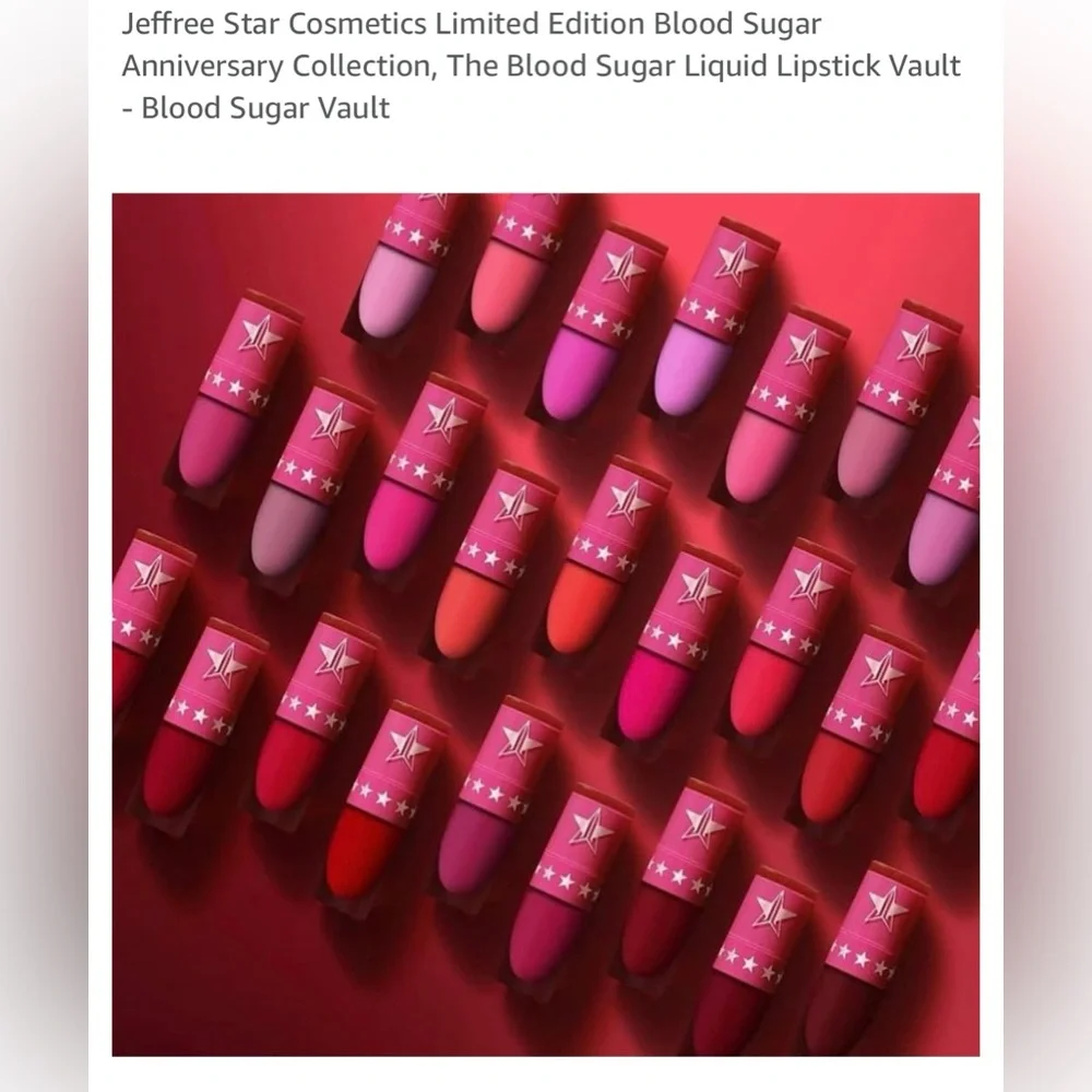 New Jeffrey Star 3 liquid lipsticks